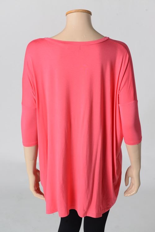 PIKO - 3/4 Sleeve - V-Neck Tunic