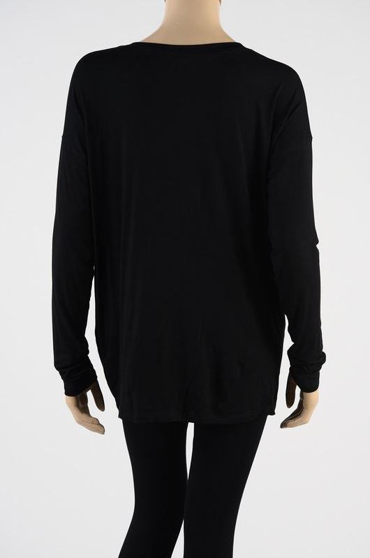 PIKO - Long Sleeve Round Neck Top