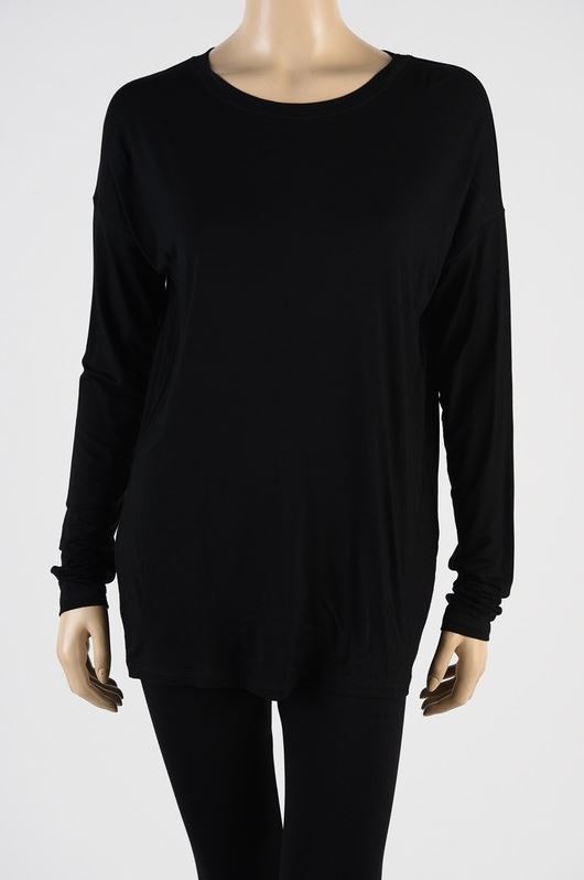 PIKO - Long Sleeve Round Neck Top