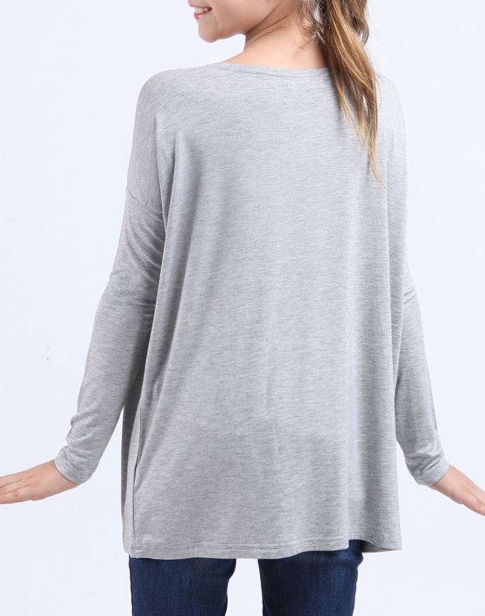 PIKO Girl - Long Sleeve - Relaxed-Fit Top