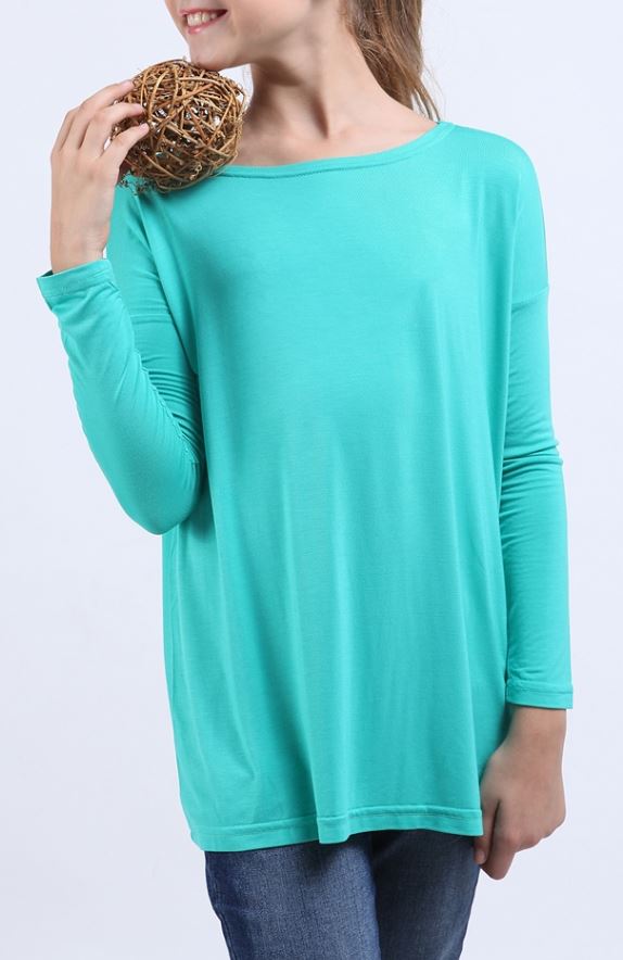 PIKO Girl - Long Sleeve - Relaxed-Fit Top